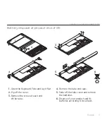 Preview for 11 page of Logitec Solar Keyboard Folio Getting Started With