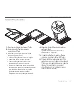 Preview for 31 page of Logitec Solar Keyboard Folio Getting Started With