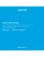 Logitech G Flight Yoke System User Manual preview