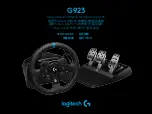 Logitech G G923 Setup Manual предпросмотр