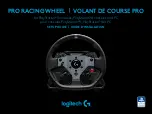 Предварительный просмотр 1 страницы Logitech G PRO RACING WHEEL Setup Manual