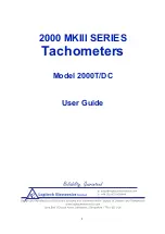 Logitech 2000 MKIII Series User Manual предпросмотр