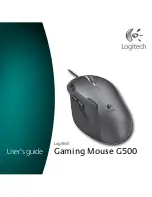 Preview for 1 page of Logitech 910-001259 - Gaming Mouse G500 User Manual