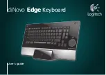 Preview for 1 page of Logitech 920-001727 diNovo Edge, Mac User Manual