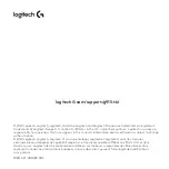 Предварительный просмотр 47 страницы Logitech 920-009499 Manual