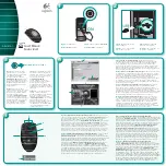 Logitech 931691-0403 - G3 Laser Mouse Installation Manual preview