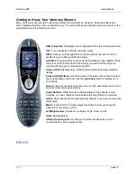 Предварительный просмотр 4 страницы Logitech 966187-0403 - Harmony 880 Advanced Universal Remote Control User Manual