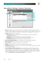 Предварительный просмотр 14 страницы Logitech 966194-0403 - Wireless DJ Music System Remote Control User Manual