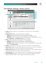 Предварительный просмотр 15 страницы Logitech 966194-0403 - Wireless DJ Music System Remote Control User Manual