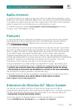 Предварительный просмотр 63 страницы Logitech 966194-0403 - Wireless DJ Music System Remote Control User Manual