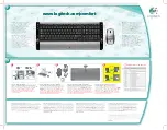 Preview for 2 page of Logitech 967557-0403 - Cordless Desktop S 510 Wireless Keyboard Installation Manual