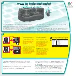 Preview for 2 page of Logitech 967692-0403 - Cordless Desktop Comfort Laser Wireless Keyboard Installation Manual