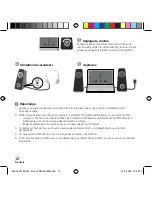 Preview for 12 page of Logitech 980-000329 - Z 320 PC Multimedia Speaker Quick Start Manual