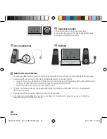 Preview for 20 page of Logitech 980-000329 - Z 320 PC Multimedia Speaker Quick Start Manual