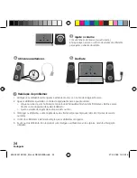 Preview for 24 page of Logitech 980-000329 - Z 320 PC Multimedia Speaker Quick Start Manual