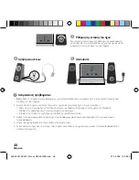 Preview for 48 page of Logitech 980-000329 - Z 320 PC Multimedia Speaker Quick Start Manual