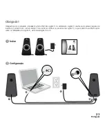 Preview for 23 page of Logitech 980-000337 - Z 520 PC Multimedia Speakers Quick Start Manual