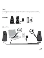 Preview for 31 page of Logitech 980-000337 - Z 520 PC Multimedia Speakers Quick Start Manual