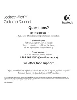 Предварительный просмотр 10 страницы Logitech Alert 700i Getting Started