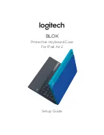 Logitech BLOK Setup Manual предпросмотр