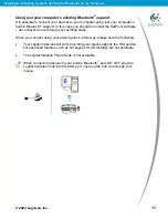 Preview for 11 page of Logitech Bluetooth Install Manual