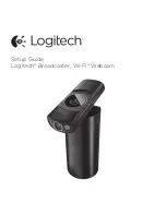 Preview for 1 page of Logitech Broadcaster Wi-Fi Webcam Setup Manual