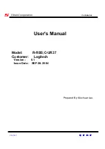 Logitech C-UR37 User Manual preview