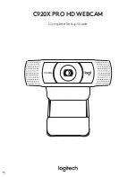 Preview for 1 page of Logitech C920X PRO Complete Setup Manual