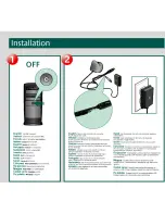 Logitech Dinovo Media Installation Manual предпросмотр