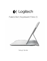 Logitech FabricSkin i5 Setup Manual предпросмотр