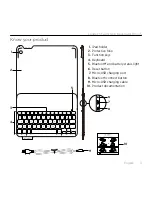 Предварительный просмотр 3 страницы Logitech FabricSkin i5 Setup Manual