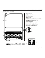 Предварительный просмотр 3 страницы Logitech Folio i5 Setup Manual