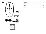 Preview for 2 page of Logitech G304 LIGHTSPEED Setup Manual