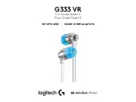 Logitech G333 VR Setup Manual preview