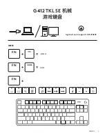 Preview for 5 page of Logitech G412 TKL SE Complete Setup Manual