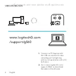 Предварительный просмотр 7 страницы Logitech G560 LIGHTSYNC User Manual