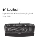 Предварительный просмотр 1 страницы Logitech G710 Mechanical Setup Manual