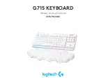 Logitech G713 Setup Manual preview