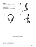 Preview for 4 page of Logitech H111 Complete Setup Manual