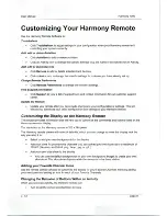 Preview for 11 page of Logitech Harmony 1000 User Manual