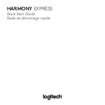 Предварительный просмотр 1 страницы Logitech HARMONY EXPRESS Quick Start Manual