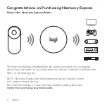 Предварительный просмотр 4 страницы Logitech HARMONY EXPRESS Quick Start Manual