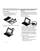 Предварительный просмотр 4 страницы Logitech iK610 mini Setup Manual