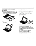 Предварительный просмотр 49 страницы Logitech iK610 mini Setup Manual