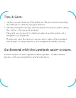 Предварительный просмотр 8 страницы Logitech iS40 Quick Start Manual