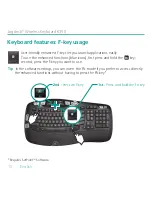 Предварительный просмотр 10 страницы Logitech K350 - Wireless Keyboard User Manual