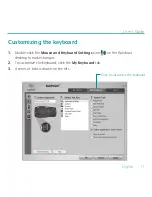 Предварительный просмотр 11 страницы Logitech K350 - Wireless Keyboard User Manual