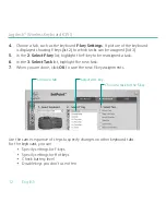 Предварительный просмотр 12 страницы Logitech K350 - Wireless Keyboard User Manual