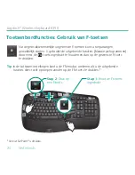 Предварительный просмотр 24 страницы Logitech K350 - Wireless Keyboard User Manual