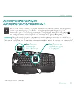 Предварительный просмотр 31 страницы Logitech K350 - Wireless Keyboard User Manual